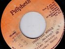 VIVIAN JACKSON & HORACE ANDY/PROPHETS Orig JA 45/UNDEVIED WORLD - DUB.....LISTEN