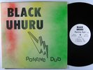 BLACK UHURU Positive Dub LP on RAS VG++/NM