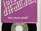 JOHNNY HALLYDAY /J AI PLEURE SUR MA GUITARE /45 TOURS MADE IN MADAGASCAR