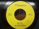 THE SOULBENDERS, Hey Joe (Yellow Label), NM- Phantasm MI Garage PUNK 45 Fenton