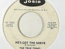 Soul Funk 45   True Tones   He's Got The Nerve   Josie   mp3 WLP