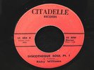 RICKY WILLIAMS--DISCOTHEQUE SOUL I/II-- FUNK BREAKS 45 ON CITADELLE NY