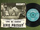 (DR3) Elvis Presley Love Me Tender EP UK HMV VG++/VG++ Clean sleeve