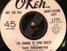 NORTHERN SOUL 45 - The Triumphs - I'm Coming To Your Rescue - Okeh Promo HEAR