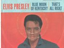 ELVIS PRESLEY--GOLD STANDARD PICTURE SLEEVE + 45--(THAT'S ALL RIGHT)--PS--PIC--