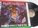 Iron Maiden LP World Piece Tour 1983 volume one  83 live lp heavy metal