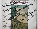 RYAN'S DAUGHTER ST AUTOGRAPHED by Maurice Jarre soundtrack. Near Mint