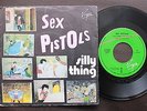 SEX PISTOLS PUNK SINGLE MADE IN PORTUGAL 45 PS 7 * SILLY THING *