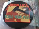 Metallica - kill em all pic .disk ..music for nation pressung