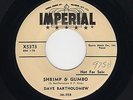 '56 N.O. R&B/Mambo DAVE BARTHOLOMEW Shrimp & Gumbo/Old Cowhand IMPERIAL M- HEAR