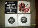 venom lp with full force pic + toronto x 2 clear vinyl limited 6/8 oops  metal