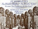 KLEMPERER / Mozart Symphony No.35 & 36 / Columbia Turquoise Blue&Silver SAX 2436