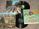 Two Beatles Vinyl UK LPs-Abbey Road & Sgt Peppers Lonely Hearts Club Band