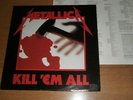 METALLICA Kill 'Em All LP vinyl NO BARCODE MFN 7