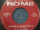 DEL AND THE ESCORTS - Someone To Watch Over Me/Baby Doll | RARE doo wop Rome 45