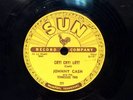 JOHNNY CASH Cry Cry Cry / Hey, Porter SUN RECORDS 78 rpm Country Rockabilly