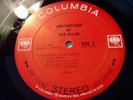 BOB DYLAN RARE 1964 1stPRESS 1E/F STEREO&ARROWS IN BLACK INK VINYL RECORD MATRIX