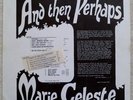 MARIE CELESTE And Then Perhaps orig rarest UK folk LP 1971 private pressing