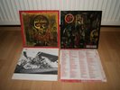 ++  2 x SLAYER / SEASONS IN THE ABYSS  / REIGN IN BLOOD ++