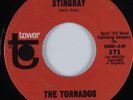 Instrumental Surf Rocker 45 TORNADOS Stingray TOWER HEAR