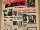 Guns N' Roses - G N' R Lies - Original Geffen LP -Near Mint w/Photo Inner Sleeve