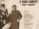 THREE DOG NIGHT - Nobody - 1st 45 w/Rare Picture Insert + Beatles Tune