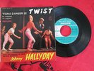tres rare ep 45 de johnny hallyday variante sur pochette