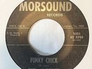THE MAJESTICS Funky Chick 45 MORSOUND RARE Original Deep Funk 45