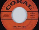Rockabilly 45 IVAN Real Wild Child CORAL HEAR