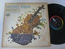 Michael Rabin LP Mosaics  AUTOGRAPHED VERY RARE ORIG