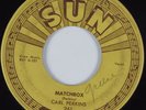 Rockabilly 45 CARL PERKINS Matchbox SUN HEAR