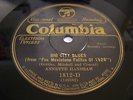 Columbia 1812-D ANNETTE HANSHAW Big City Blues / That's You Baby NOVELTY 78 rpm