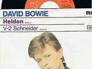 RARE DAVID BOWIE-HELDEN/V-2 SCHNEIDER-GERMAN RCA + PS