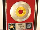 Elvis Presley, Blue Suede Shoes, Platin Record, Schallplatte, Award, gold