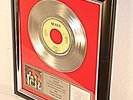 Queen, Radio Ga Ga, Platin Record, platin Schallplatte, Award, goldene