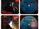 Black Flag Damaged LP ANTI-PARENT sticker, OG PRESS, HENRY ROLLINS