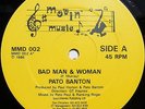 PATO BANTON Bad Man And Woman / Dub Mix UK original Paul Horton 1986 MOVIN' 12