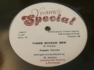 Reggae George Three Wicked Men Rare Killer Roots 12