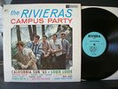 The Rivieras - Campus Party - Riviera -  1965 garage LP AUTOGRAPHED 