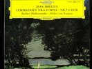 KARAJAN sibelius symphony no 6 & 7 LP Mint- SLPM 139 032 DGG Tulip Stereo 1968