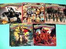 MOLLY HATCHET----5 SOUTHERN ROCK LP'S---FLIRTIN WITH DISASTER+ LIVE IN CONCERT