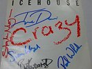 ICEHOUSE-CRAZY-RARE HAND SIGNED SINGLE-BY WHOLE BAND-1987-LMT ED-7