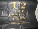 U2 Joshua Tree LARGE RUBBER / PVC PROMO SHOP DISPLAY POSTER...GREAT PROMO ITEM