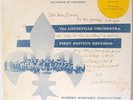 (LOU HARRISON & CHARLES IVES) ROBERT WHITNEY LP Louisville Orchestra (signed)