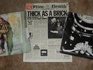 3 JETHRO TULL VINYL LP RECORDS A PASSION PLAY AQUALUNG THICK AS A BRICK VGC