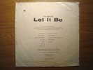 BEATLES - Let it be RARE URUGUAY DIFFERENT BACK COVER