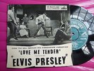 *(EW1) Elvis Presley Love Me Tender EP HMV 45 7