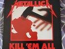 METALLICA - KILL EM ALL - LP RECORD - ULRICH HAMMETT HETFIELD BURTON
