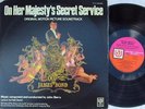 John Barry Orig US ST LP On her majesties secret service EX '69 James Bond Spy