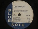 78 Be-Bop TADD DAMERON Our Delight / The Squirrel  1947  Blue Note 540